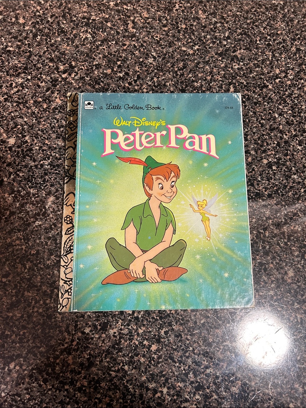 Vintage Peter Pan Little Golden Book Excellent Condition
